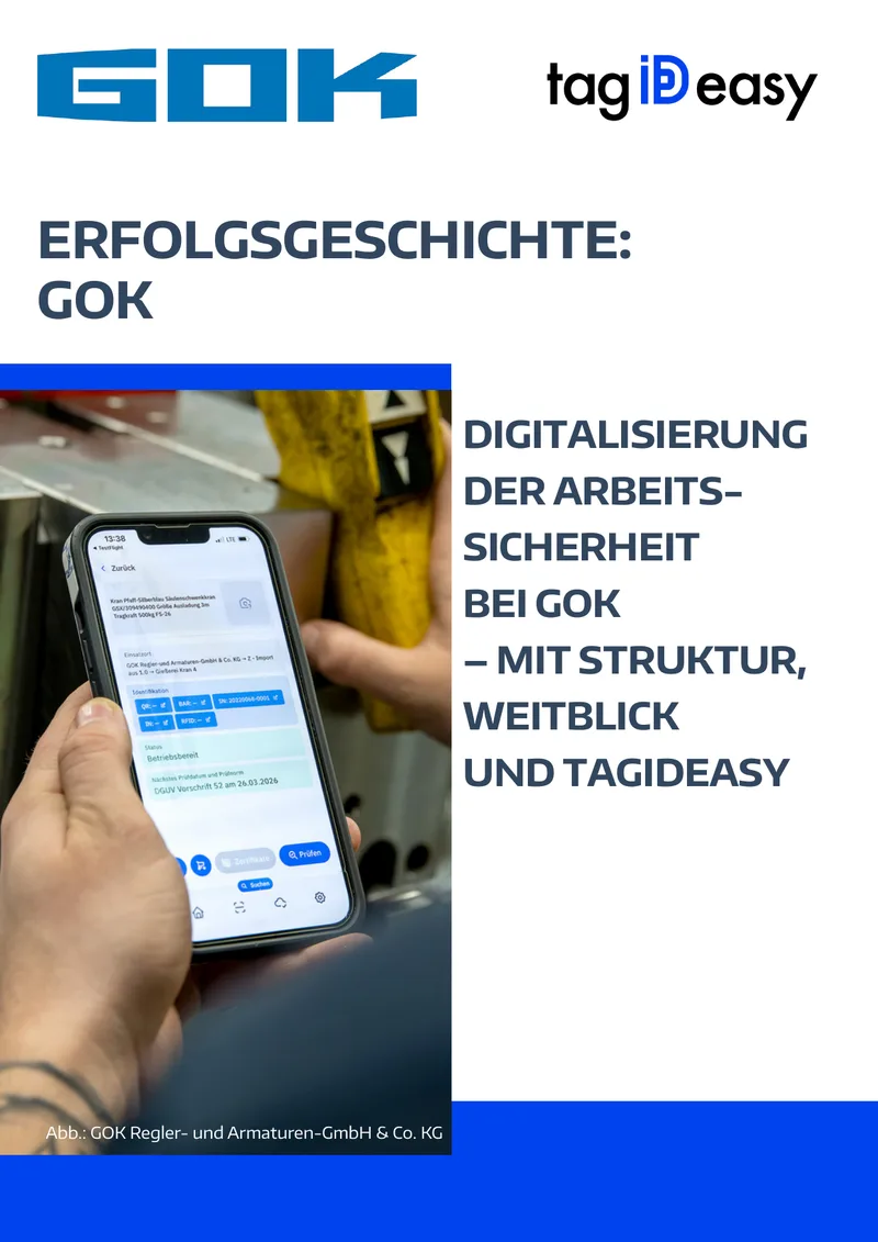 Titelseite der Fallstudie GOK Regler- und Armaturen