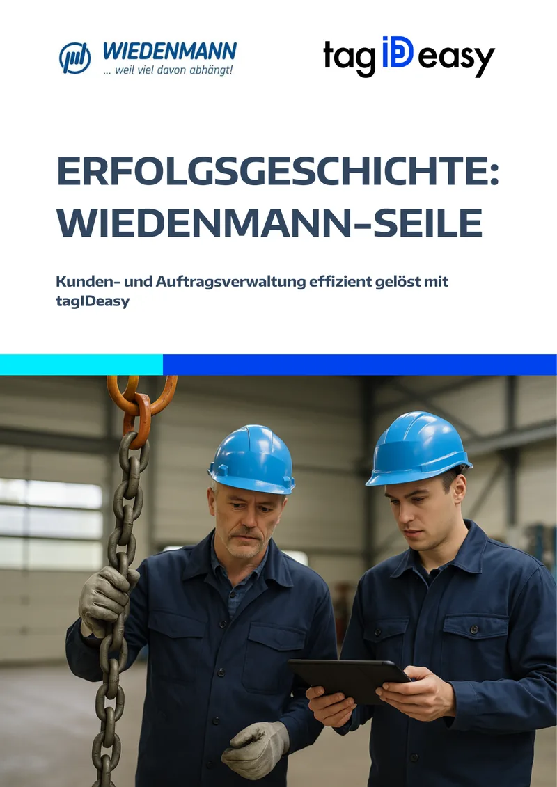 Titelseite der Fallstudie Wiedenmann Seile