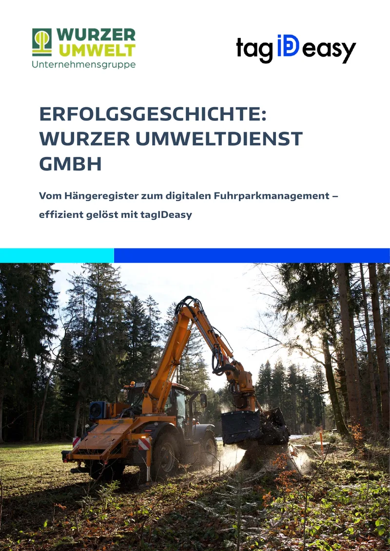 Titelseite der Fallstudie Wurzer Umweltdienst